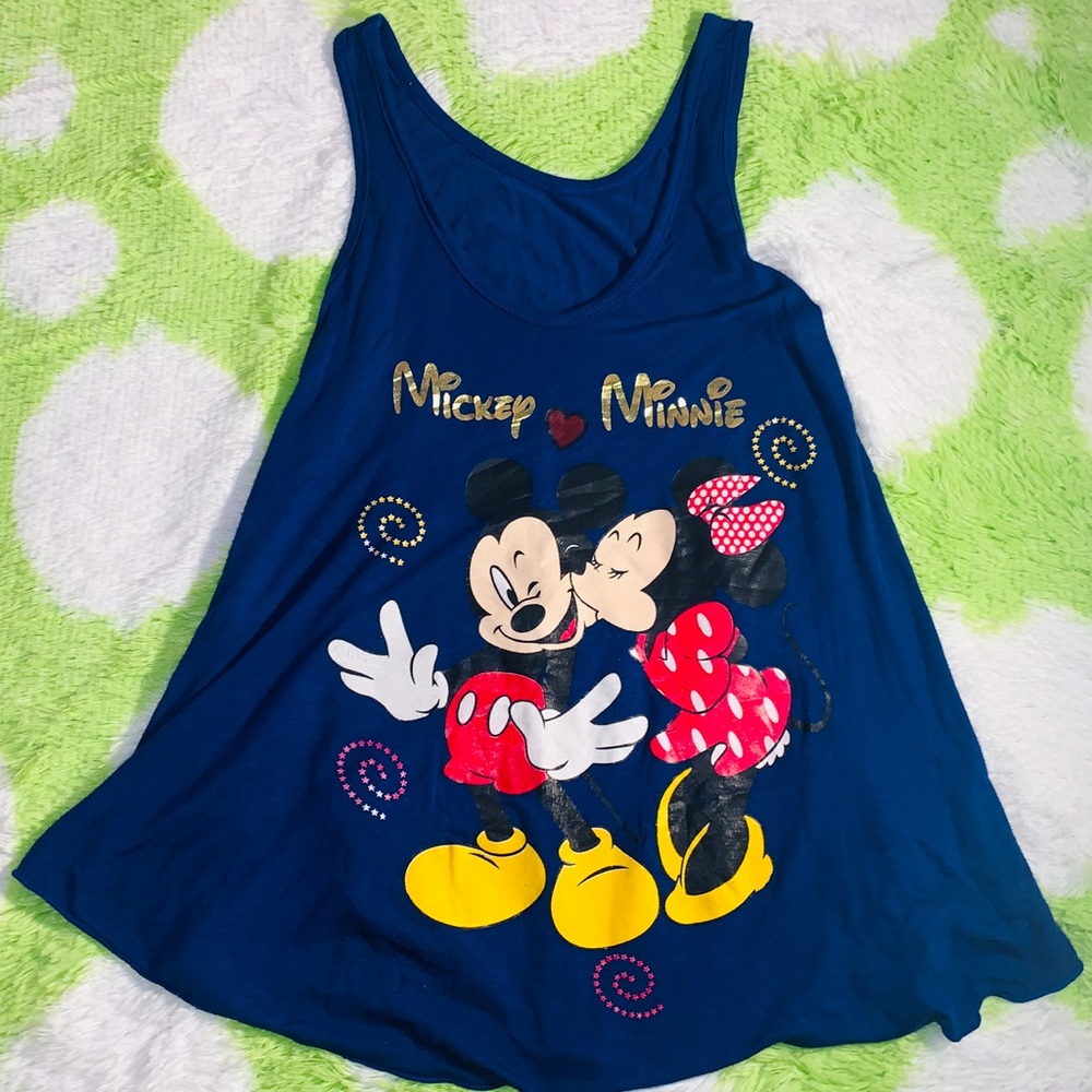 Mickey and Minnie muscle tee